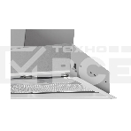 Вытяжка встраиваемая Kuppersberg Francesca 60, ширина 60 см, отвод/рециркуляция, 850 м3/час, электронное кнопочное управление, 3 скорости, светодиодное освещение 2х3,5 Вт, металлический жироулавливающий фильтр, 62 дБ, стальной, фото5