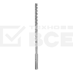 Бур по бетону Denzel цельная крестовая пластина, 8x215 мм, SDS PLUS, фото3