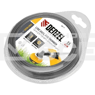 Леска для триммера Denzel EXTRA CORD двухкомпонентная круглая 3,0 мм 15 м