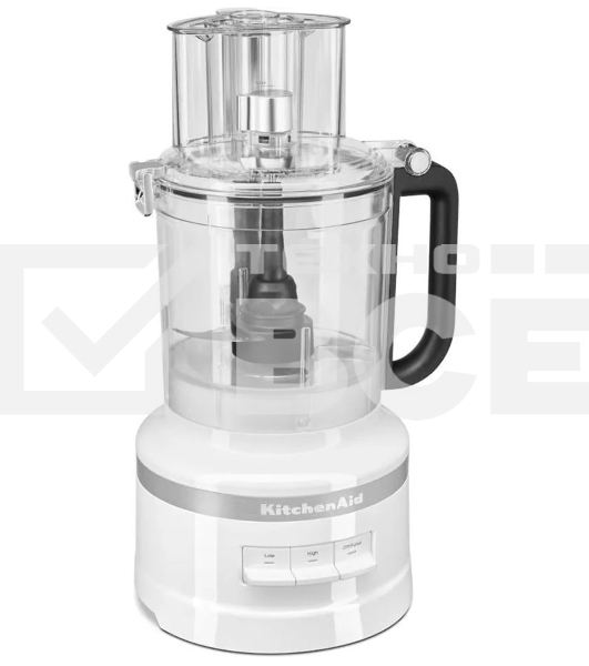 Кухонный комбайн KitchenAid 5KFP1318EWH, мощность 400 Вт, объем чаши 3.1 л, импульсный режим, белый