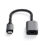 Кабель-адаптер Satechi USB-C to USB 3.0. серый космос, фото6