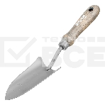 Совок посадочный узкий Palisad LUXE 70х330 мм, стальной, рукоятка из ясеня, фото 1