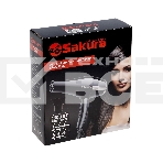 Фен SAKURA SA-4046BK черный/серебро, 1600 Вт, фото6