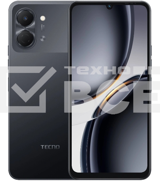 Смартфон Tecno Spark Go 3 4/128Gb черный