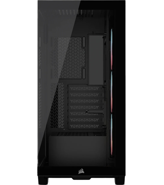 Корпус Corsair iCUE Link 3500X LX-R RGB Black, Midi-Tower, чёрный, 3 x 120 мм