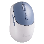 Комплект клавиатура+мышь Smartbuy 107AG беспроводной, USB, 1200 DPI, бело-голубой, фото7