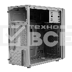 Компьютерный корпус MiniTower Ginzzu D380, RGB, mATX, 2xUSB2.0, белый,без БП, без вентиляторов, фото2