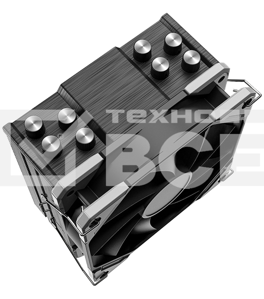 Кулер Cooler ID-Cooling SE-214-XT BASIC черный/серебристый 120мм алюминий+медь 1800rpm 27db 4-pin 180W 150мм