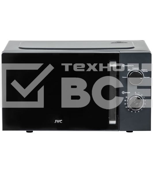 Микроволновая печь JVC JK-MW148M графит, 20 л, 700 Вт, переключатели - поворотный механизм