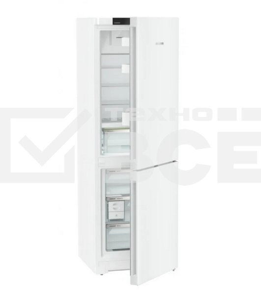 Холодильник Liebherr CBNC 5223-22 001 белый двухкамерный 216/94л морозилка снизу, No Frost