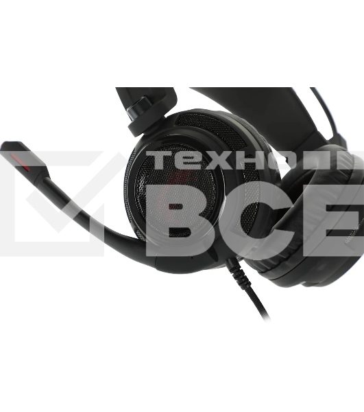 Наушники с микрофоном MSI DS502 черный 2м накладные USB оголовье (S37-0400120-SV1)