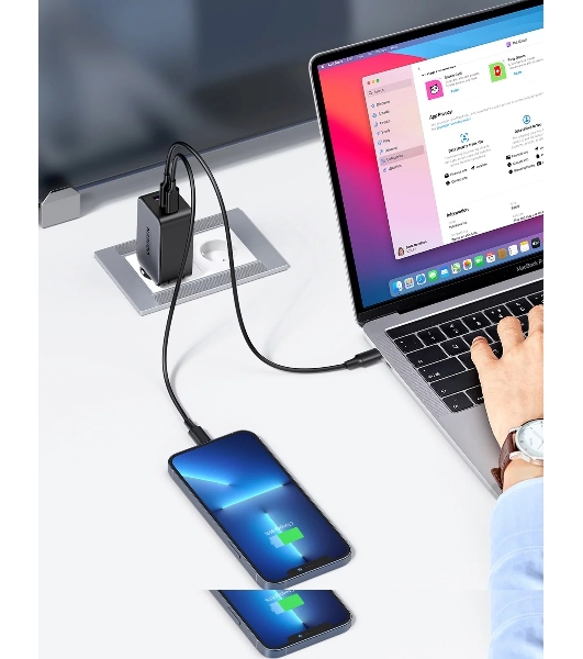 Сетевое зарядное устройство Ugreen CD244 (10335) Black