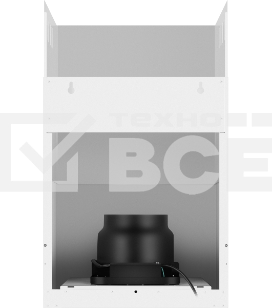Вытяжка Weissgauff BOX 40 PB WHITE