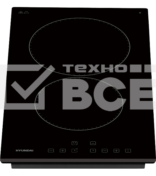 Варочная поверхность Hyundai HHE 3251 BG черный