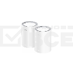 Бесшовный Mesh роутер Cudy M3000(2-PACK) AX3000 10/100/1000/2500BASE-T, белый (упак.:2шт), фото 1