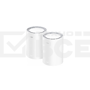 Бесшовный Mesh роутер Cudy M3000(2-PACK) AX3000 10/100/1000/2500BASE-T, белый (упак.:2шт)