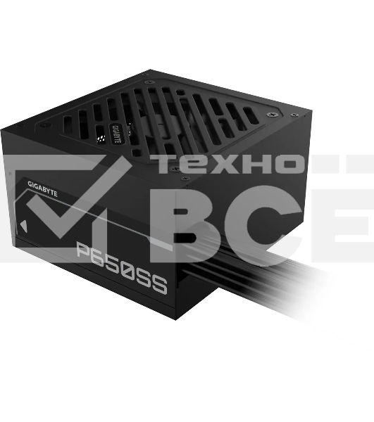 Блок питания Gigabyte ATX 650W GP-P650SS 80 PLUS  silver (20+4pin) APFC 120mm fan 5xSATA RTL