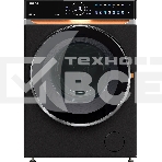 Стиральная машина HIBERG i-DDQ10 - 814 B Черный матовый загр. фронтальная макс.: 8 кг 1400 об/мин класс: А+++, фото3