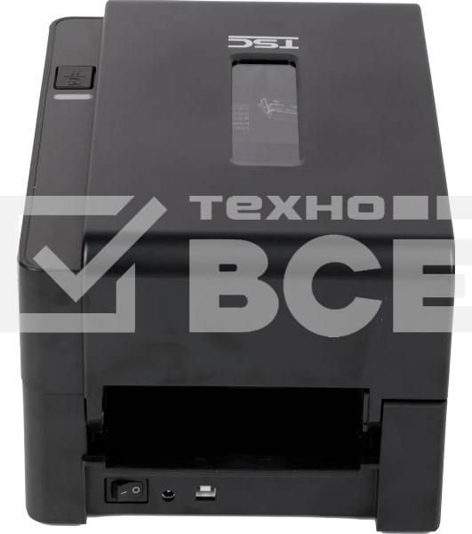 Принтер этикеток TSC TE200 термоперенос и прямая термопечать, 203 dpi, 152 мм/сек, USB, чёрный