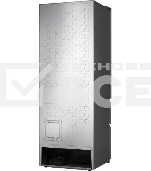 Холодильник Hisense RT641N4ACE серый, двухкамерный, 366/169, морозилка снизу, Total No Frost