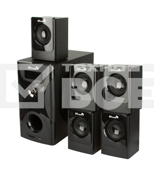 Акустическая система ELTRONIC (20-84) HOME SOUND черный