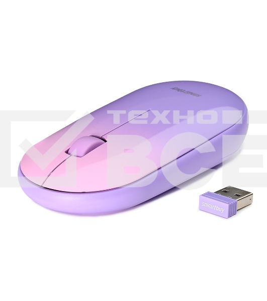 Мышь беспроводная Smartbuy (SBM-266AG-V) 266AG фиолетовый градиент