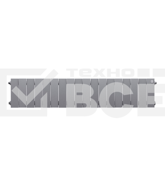 Радиатор биметаллический Royal Thermo PianoForte 200 Серебристый - 18 секц.
