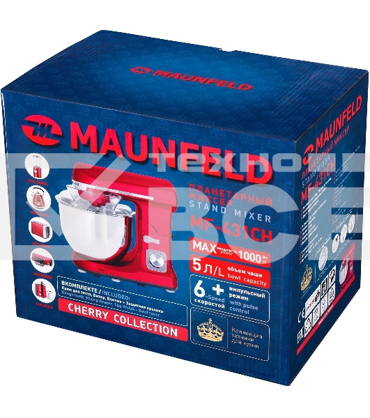 Миксер планетарный Maunfeld MF-431CH