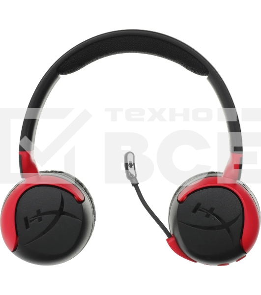 Наушники с микрофоном HyperX Cloud Mini черный/красный накладные BT оголовье (7G8F1AA)