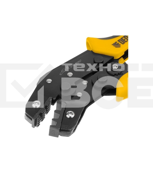 Клещи для обжима наконечников штыревых Denzel НШВ, НШВИ, НШВИ-2, 6-16 мм2