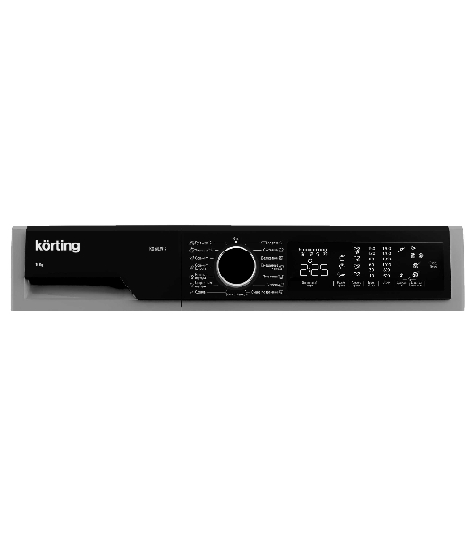 Сушильная машина Korting KD 60L97 S серебристый, 10 кг, сушка - конденсационная, программ - 15, 59.6 x 84.5 x 64 см