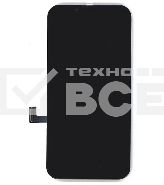 Дисплей Amperin для Apple iPhone 13 Mini в сборе с тачскрином (Soft Oled), черный