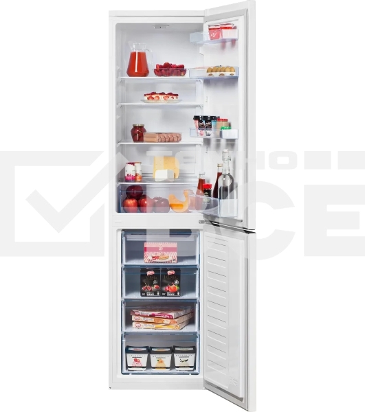 Холодильник Beko B1RCSK332W белый двухкамерный 213/118л морозилка снизу