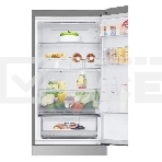 Холодильник LG GC-B459ANMW серебристый двухкамерный 234/110л морозилка снизу, фото7
