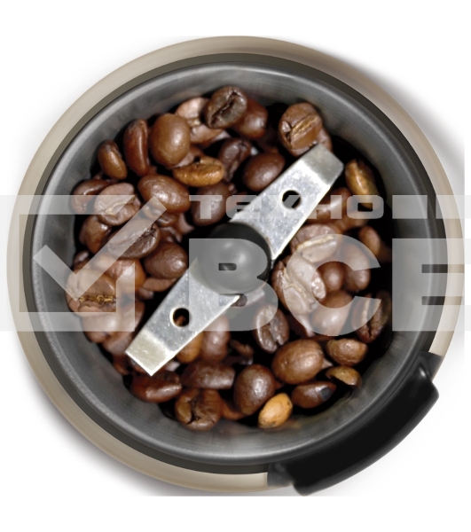 Кофемолка Zigmund & Shtain ZCG-08 150 Вт, 40 г, коричневый