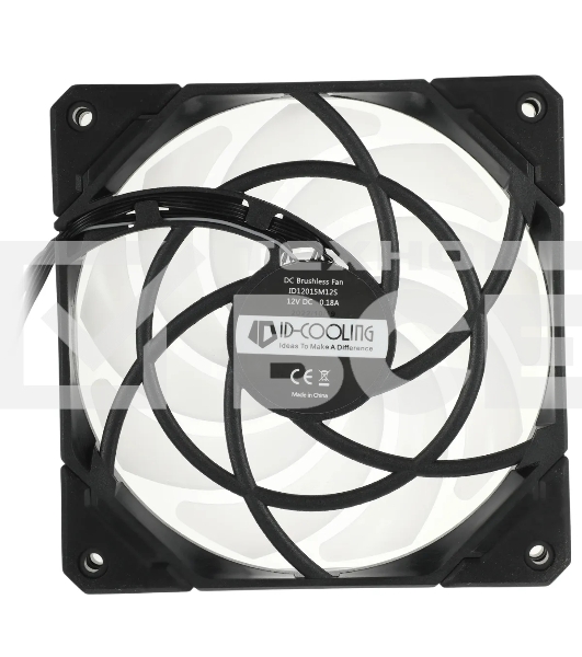 Вентилятор для корпуса ID-Cooling NO-12015-XT ARGB белый, 120 мм, 2000 об/мин, 31.2 дБ, 4 pin