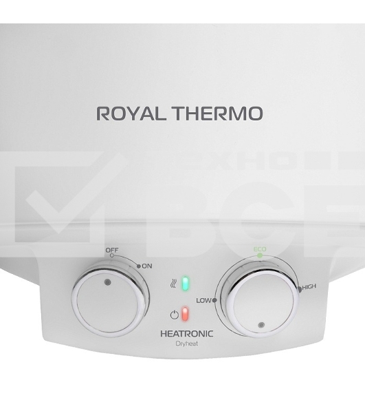 Водонагреватель Royal Thermo RWH 30 Heatronic Slim DryHeat