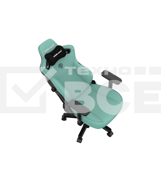 Кресло игровое Anda Seat Kaiser 3, цвет зелёный, размер L (120кг), материал ПВХ (модель AD12)