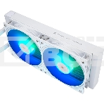 Водяное охлаждение для процессора Thermalright Frozen Warframe SE 240 ARGB White (240mm, LED temp., Black, ARGB/ Fans: 2x120mm, 70.84CFM, 29.8dBA, 2000RPM/ Pump height 59mm, Rad thickness 27mm/ S: 1851, 1700, 1200, 115X, AM5, AM4), фото12