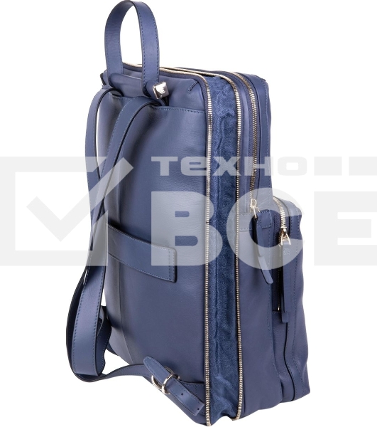 Рюкзак женский Piquadro Circle CA6216W92/BLU4 синий кожа