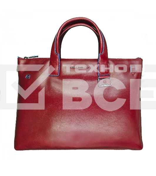 Сумка для ноутбука Piquadro Blue Square CA4021B2/R красный натур.кожа