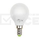 Лампа светодиодная JazzWay PLED-ECO-G45 5Вт шар 4000К белый E14 400лм 220-240В, фото2