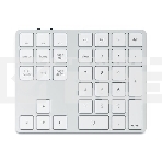 Беспроводной блок клавиатуры Satechi Aluminum Extended Keypad. Цвет серебряный. Satechi Aluminum Extended Keypad - Silver, фото 1