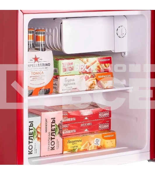 Холодильник Maunfeld MFF50RR красный однокамерный 50л