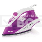 Утюг BBK ISE-1802 фиолетовый/белый, 1800 Вт, 20 г/мин, 60 г/мин, 180 мл, фото 1