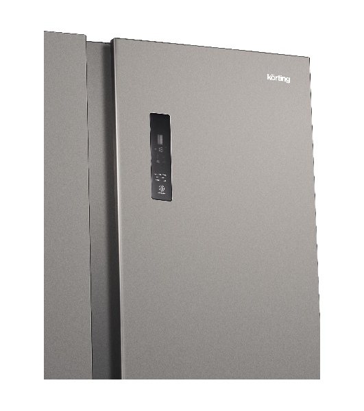 Холодильник Korting KNFS 93535 X нержавеющая сталь двухкамерный 356/203л морозилка сбоку, No Frost, Side by Side