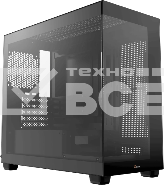 Корпус Ocypus Gamma C52 BK, Micro-Tower, чёрный