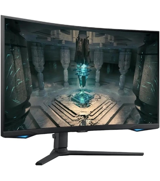 Монитор Samsung 31.5' Odyssey G6 S32BG650EUXEN черный VA LED 16:9 HDMI полуматовая HAS Piv 2500:1 350cd 178гр/178гр 2560x1440 240Hz DP 2K USB 7.4кг