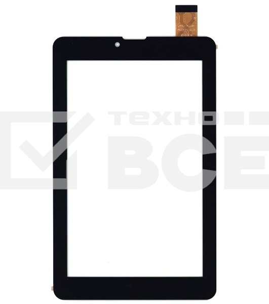 Сенсорное стекло (тачскрин) XC-PG0700-203, черное