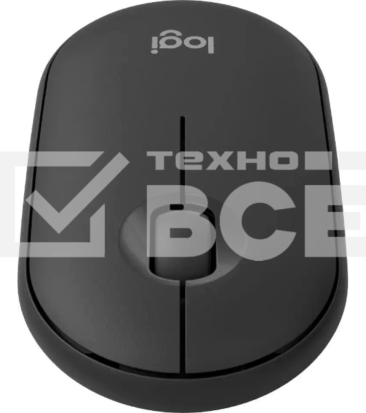 Мышь беспроводная Logitech Pebble 2 M350S графитовый, 4000 dpi, Bluetooth, кнопки - 3